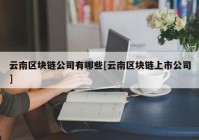 云南区块链公司有哪些[云南区块链上市公司]